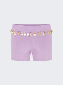 Women | Rabanne | Mini Shorts | French Lavander
