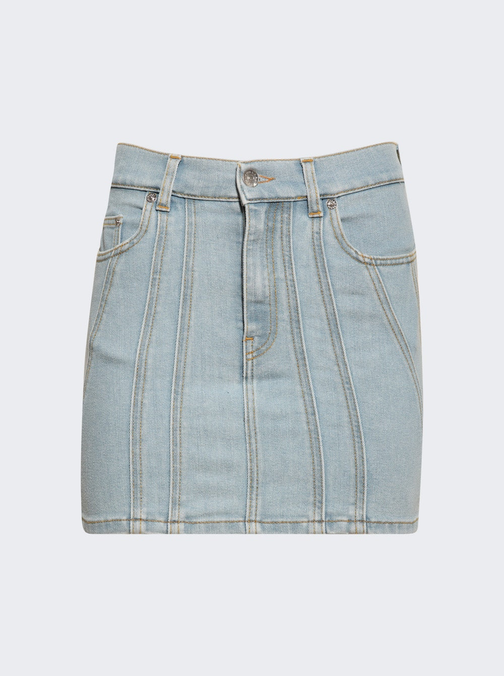 Women | Mugler | Denim Skirt Medium | Blue
