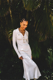 Belleport Top | Ivory | Ivory
