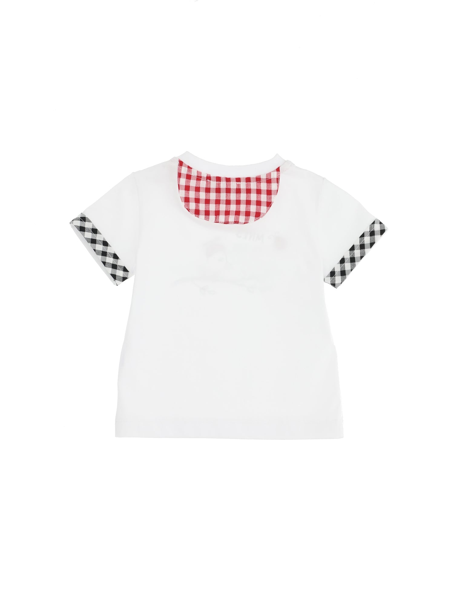 Boys | Jersey T-Shirt With Ramage And Birds Print | White