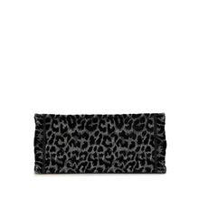 Dior | Pre-Owned Mizza Medium Embroidered Canvas Leopard Book Tote | Black