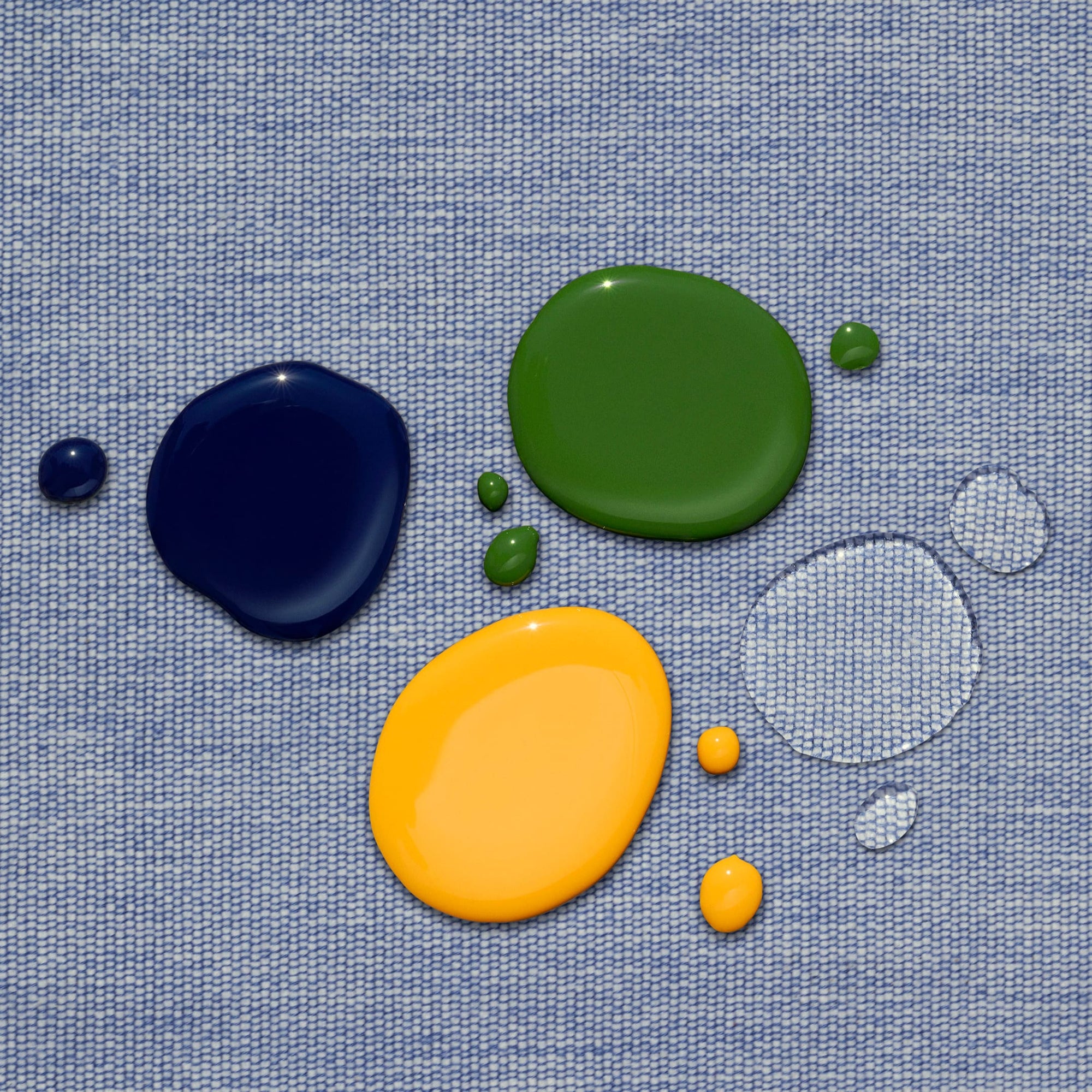 The Hot Holiday Set | Deep Blue/Vibrant Yellow/Earthy Green/Clear