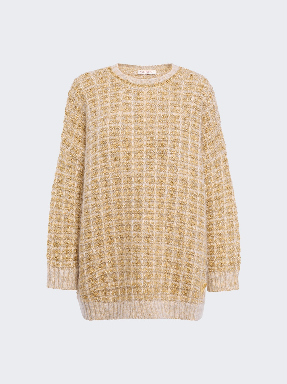 Women | VALENTINO | Crewneck Sweater | Gold
