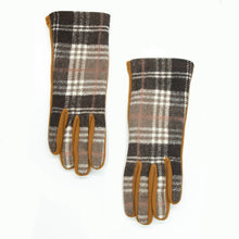 Womens | Fleece Gloves | Brown/Cream