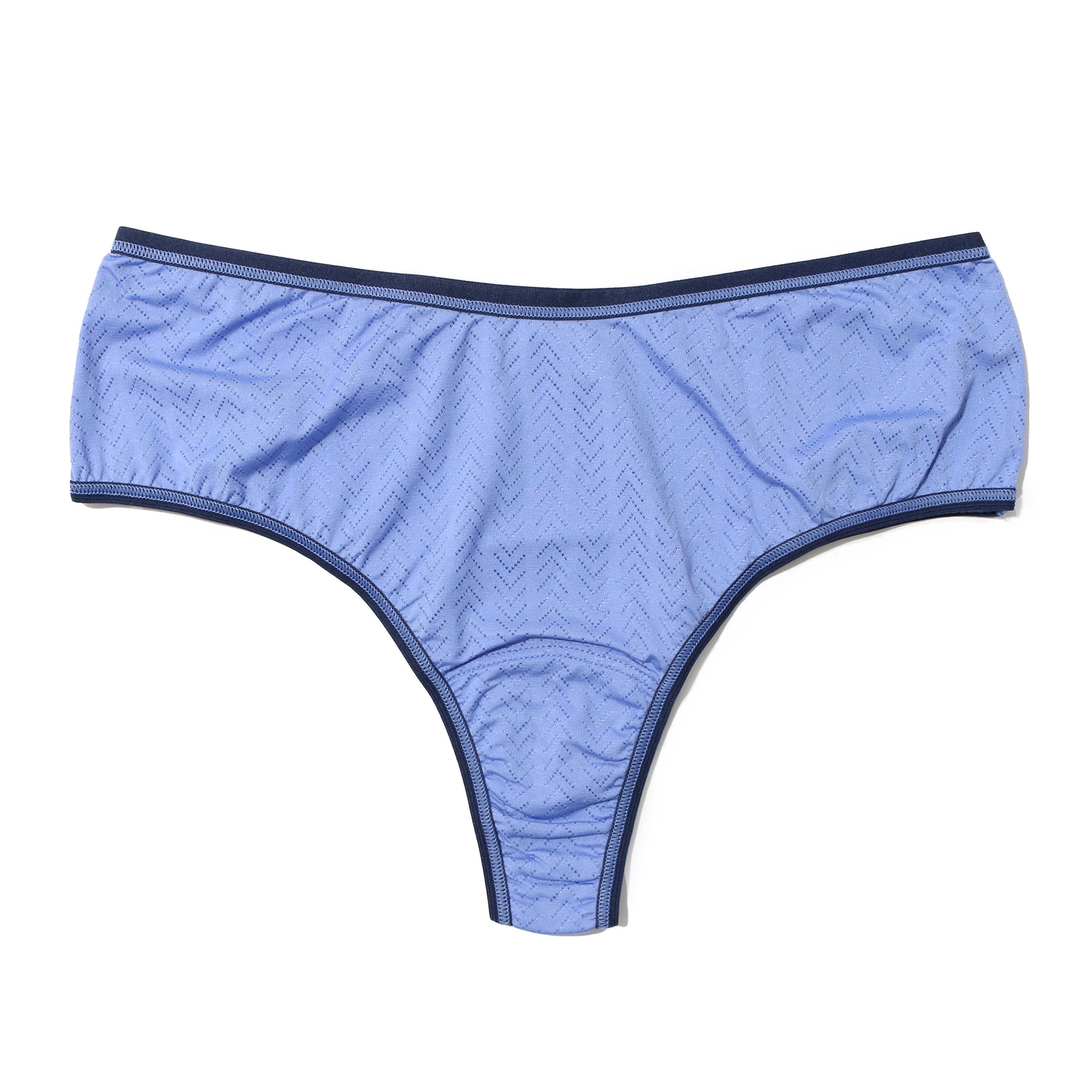 Movecalm Hi-Rise Thong | Cool Water x Bicoastal