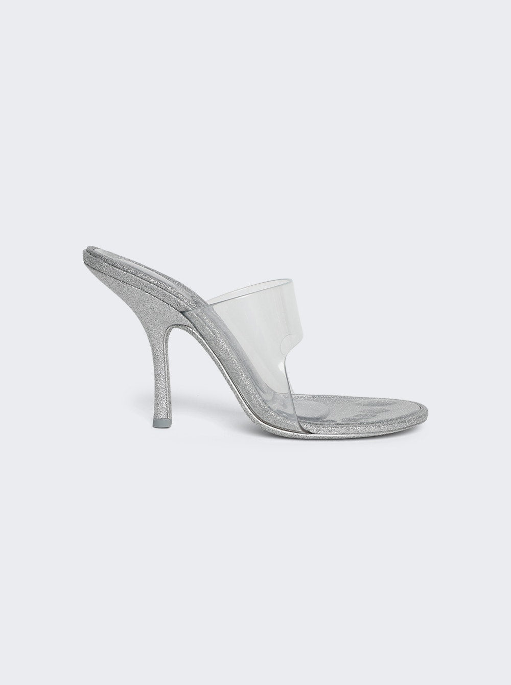 Women | alexanderwang | Nudie 105 Glitter Sandal | Silver