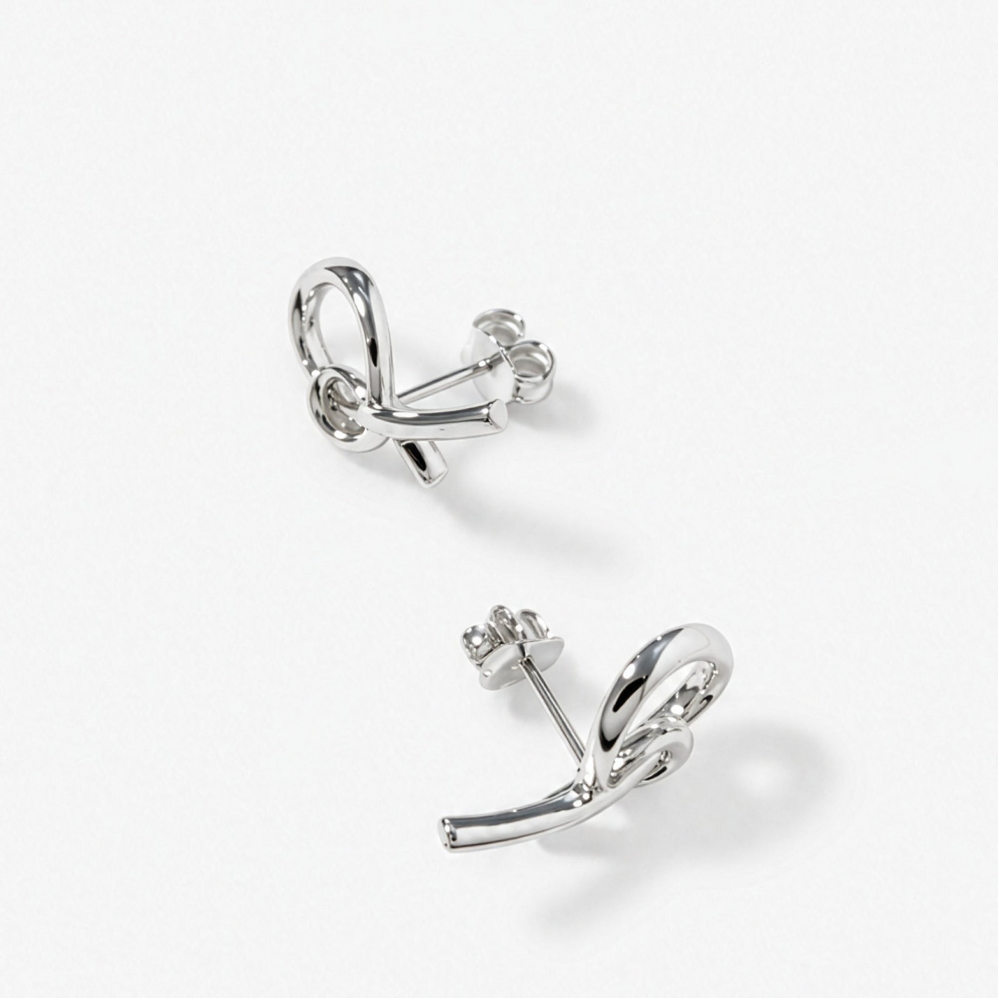 Ojigi Earrings | Sterling Silver