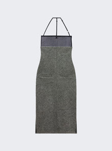 Women | Courrèges | Lingerie Bigout Caviar Long Dress | Black & White