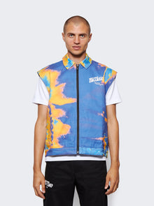 Men | MSFTSrep | Trippy Summer Workwear Vest | Multi Blue