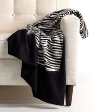 Throw In Zebra Design | Black/White