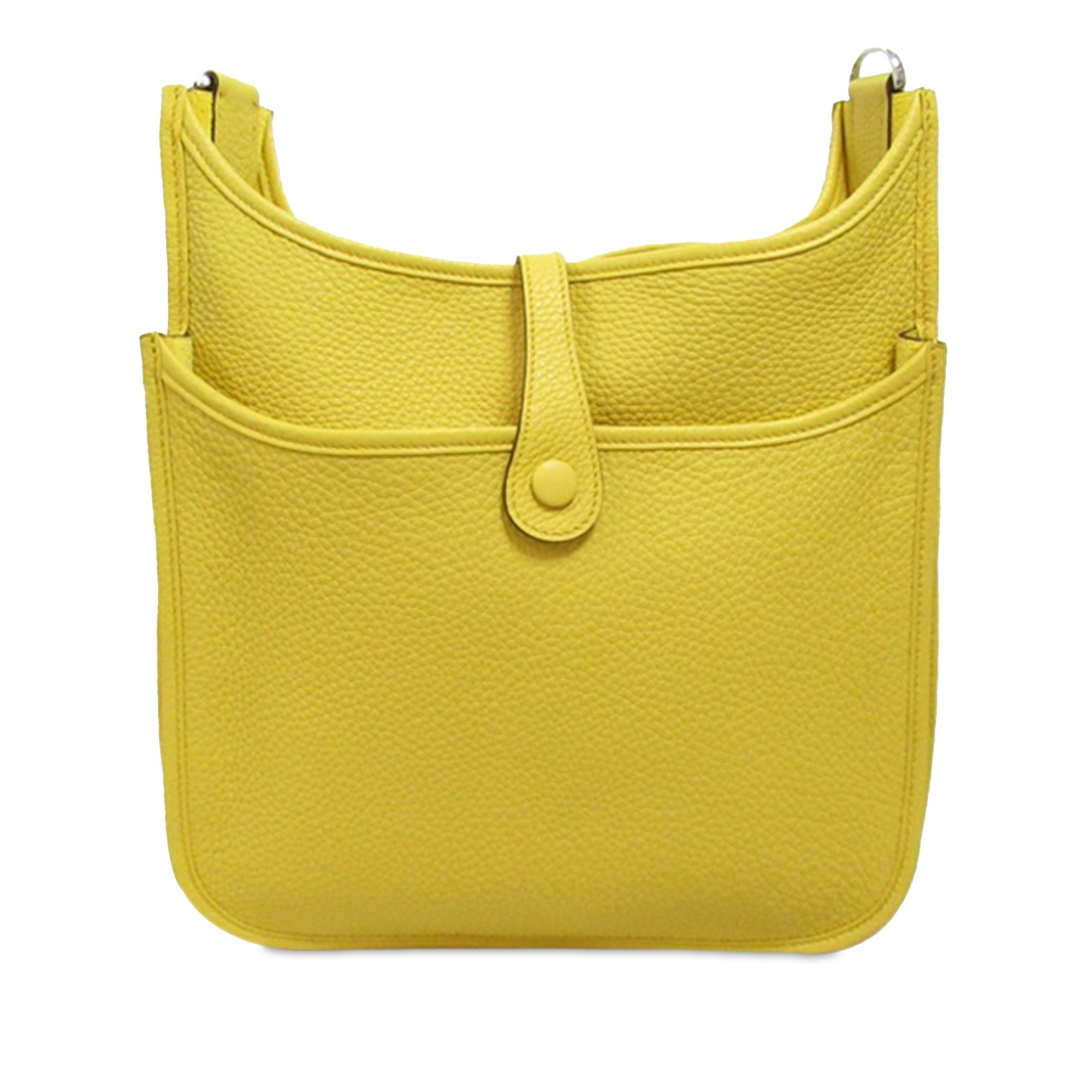 Hermes | Pre-Owned Clemence Evelyne III PM | Yellow/Mustard