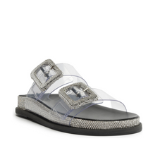 Tessa Vinyl Sandal | Clear