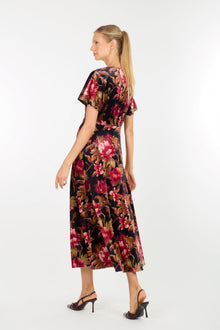 Lacey Dress | Night Floral