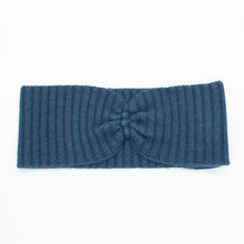 Womens | Headband with Bow | Blue Night