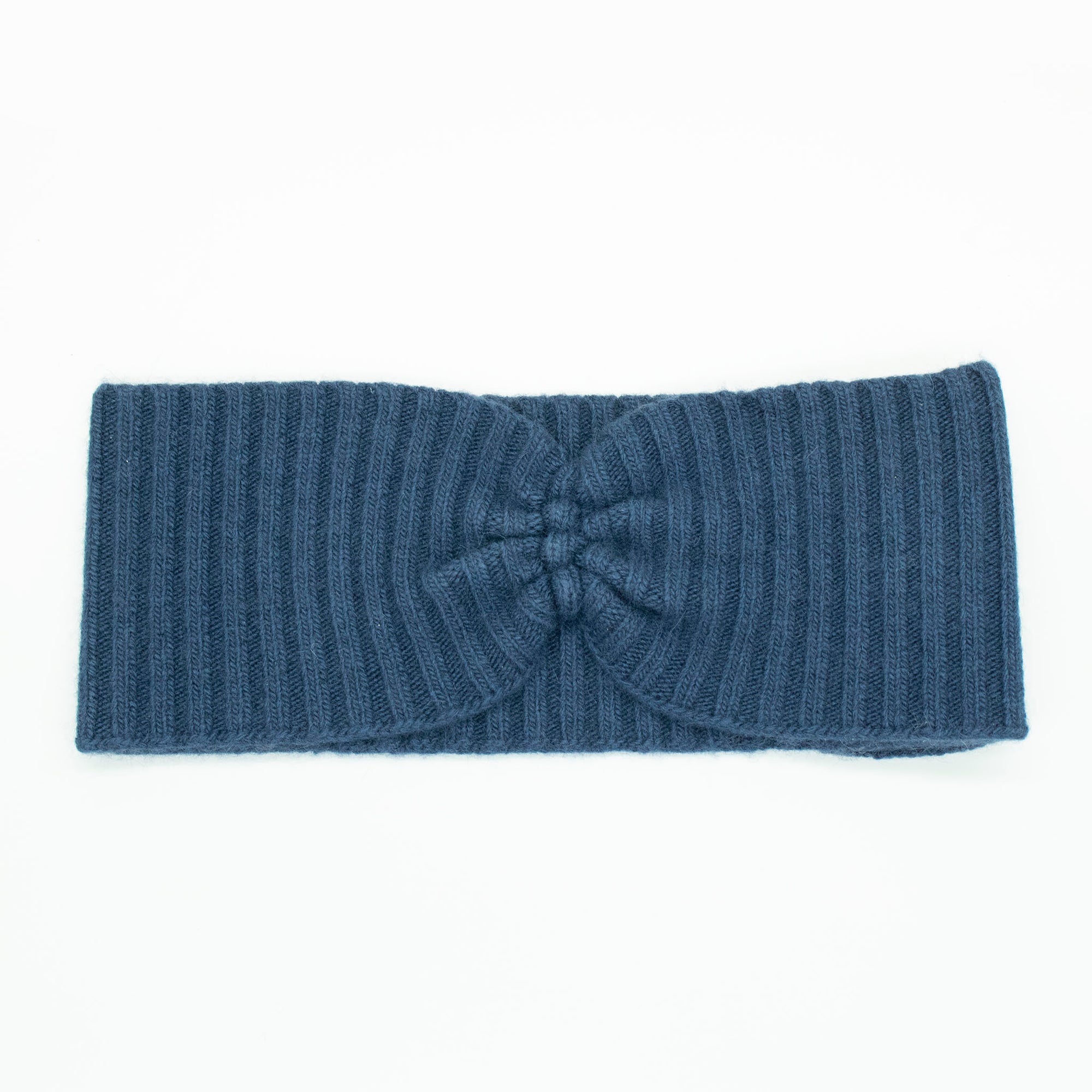 Womens | Headband with Bow | Blue Night