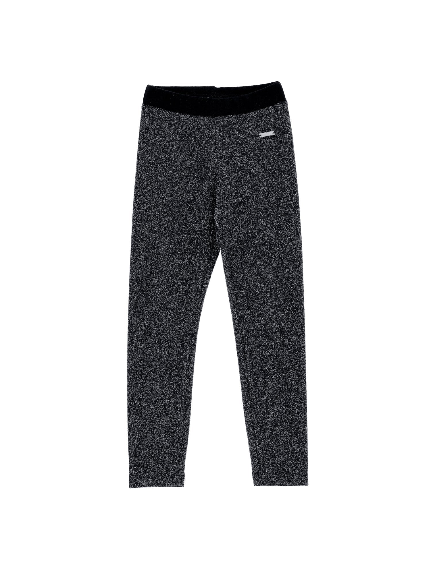 Girls | Lurex Leggings | Black