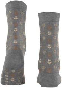 Womens | Merry Party Socks | Light Grey
