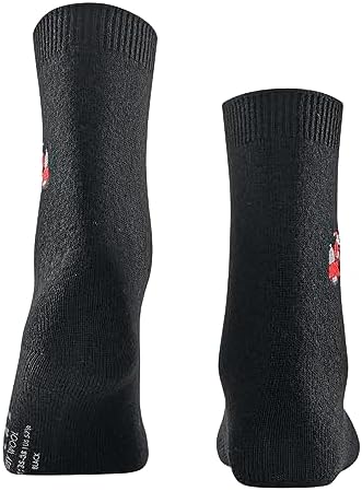 Womens | Cosyool X-Mas Santa Socks | Black