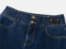 Straight Leg Pants | Blue