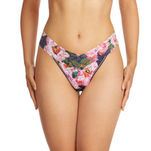 Signature Lace Original Rise Thong | Olympia Print