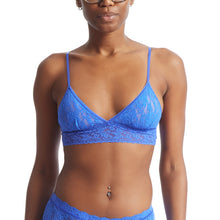 Signature Lace Padded Bralette | Blue Solace