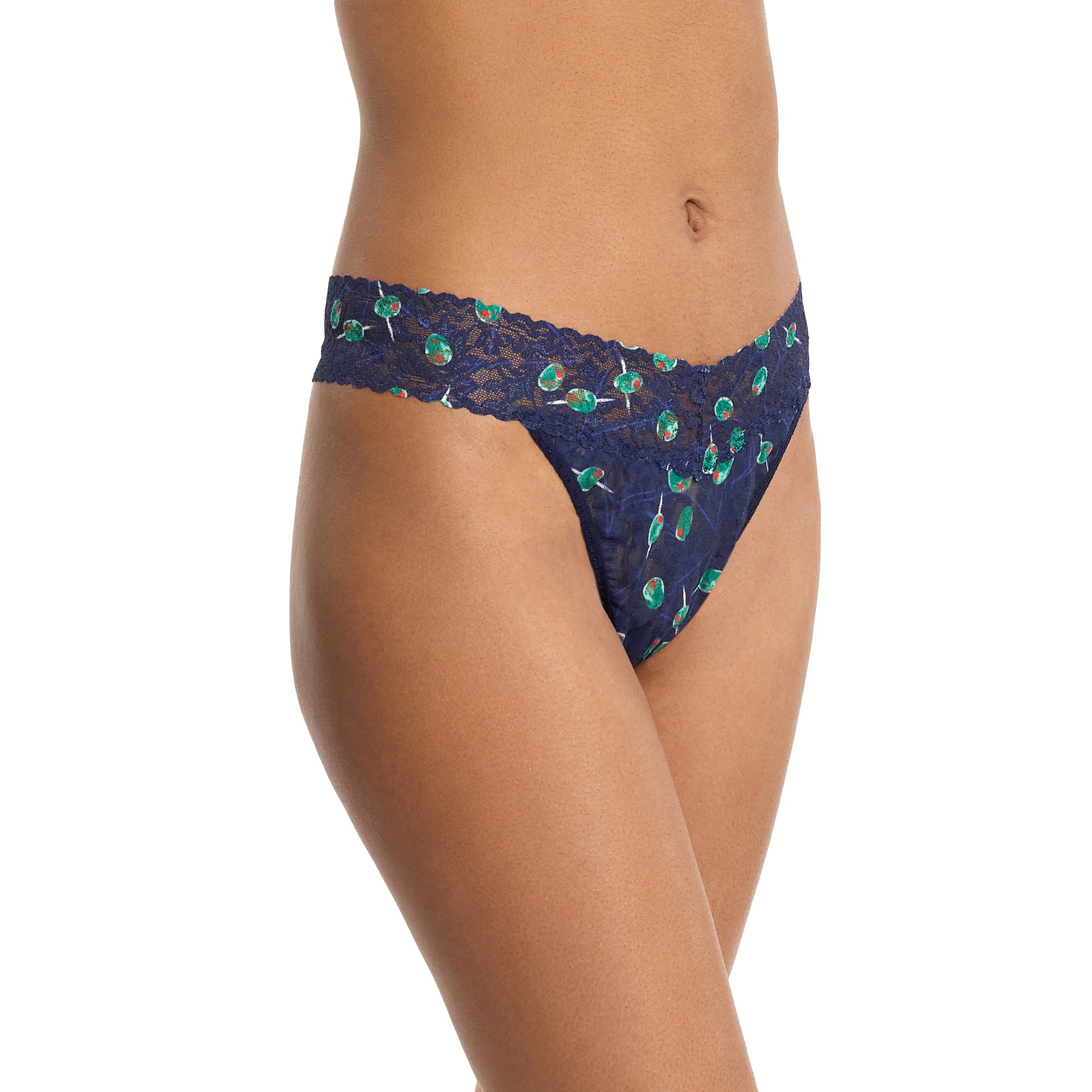 Signature Lace Original Rise Thong & Saxx Boxer Brief | Olive You | Maritime
