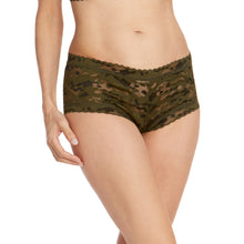 Camo Lace Boyshort | Wooland Green/Black