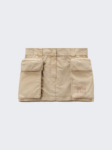 Women | alexanderwang | Cargo Mini Skirt With Oversize Pockets Safari | Multi