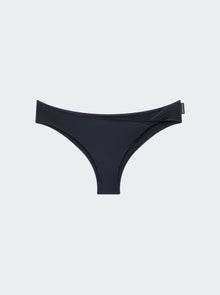 Women | Courrèges | Twist Tech Jersey Swim Bottoms | Black