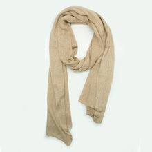 Silk And Cashmere Wrap | Beige