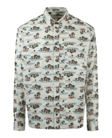 Bottega Veneta | Hawaiian Print Cotton Shirt