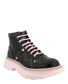 Alexander McQueen | Tread Slick Lace Up Boot