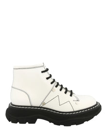 Alexander McQueen | Tread Slick Lace Up Boot