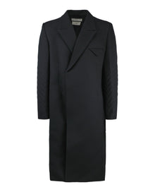 Bottega Veneta | Double Breasted Compact Wool Coat