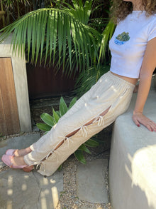 Evelyn Tie Pant | Cashew Rosette