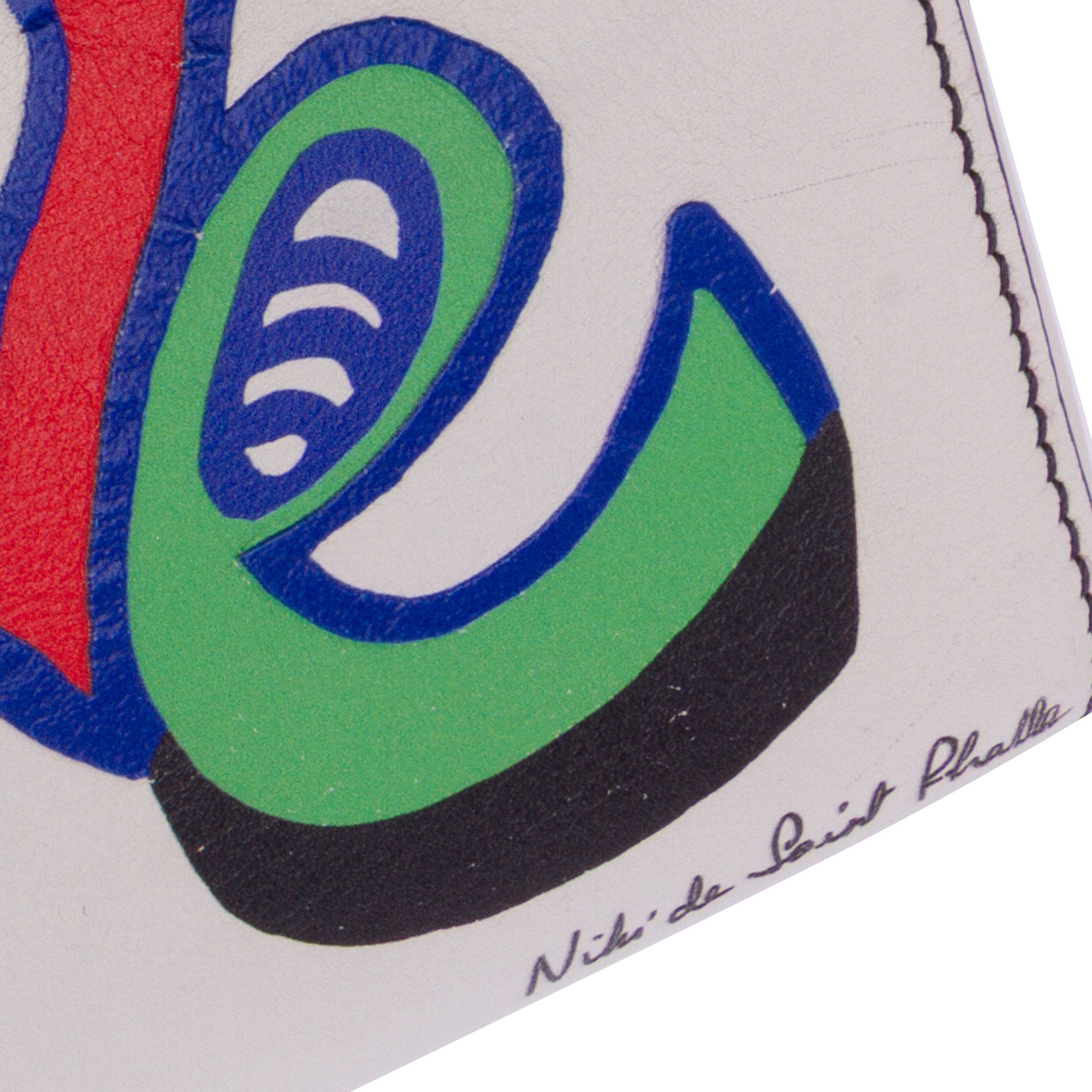 Dior | Pre-Owned Niki De Saint Phalle Mini Calfskin Love Lady | White/Off White