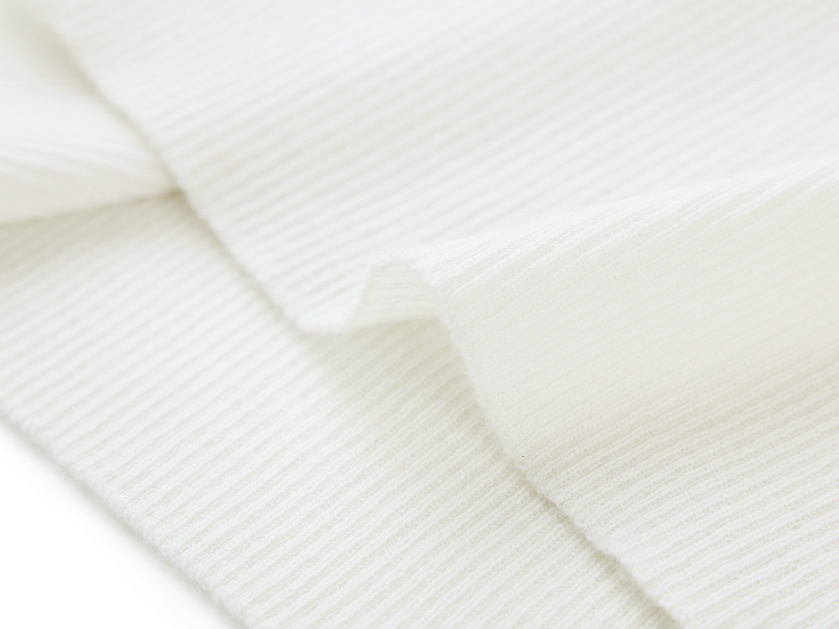 Cashmere Seamless Base Layer Top | White