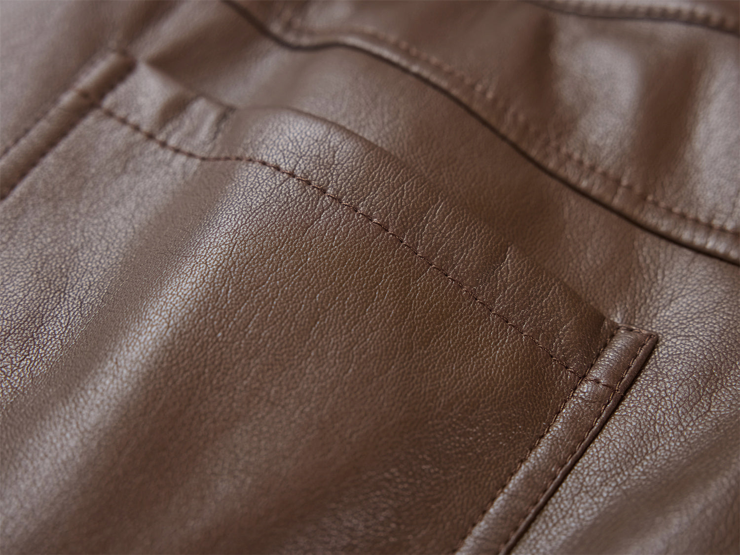 Pleated Pant | Brown