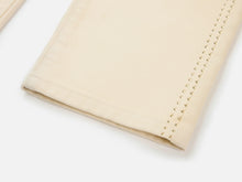High-Waisted Straight-Leg Jean | Beige