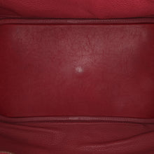 Hermes | Pre-Owned Clemence Lindy 34 | Red/Dark Red