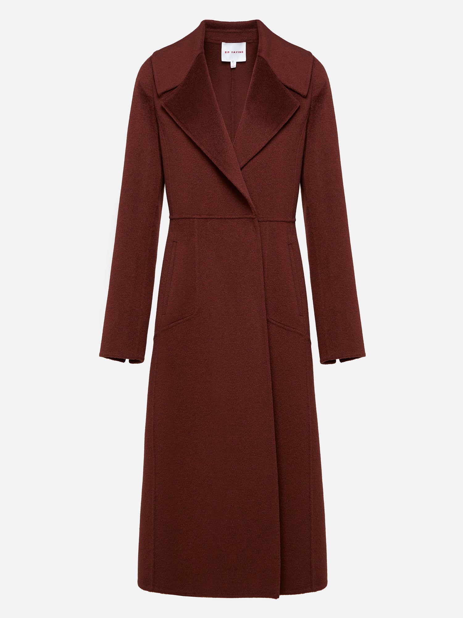 Cashmere coat | Brown