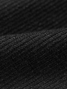 Elegant Wool Knit Sweater | Black