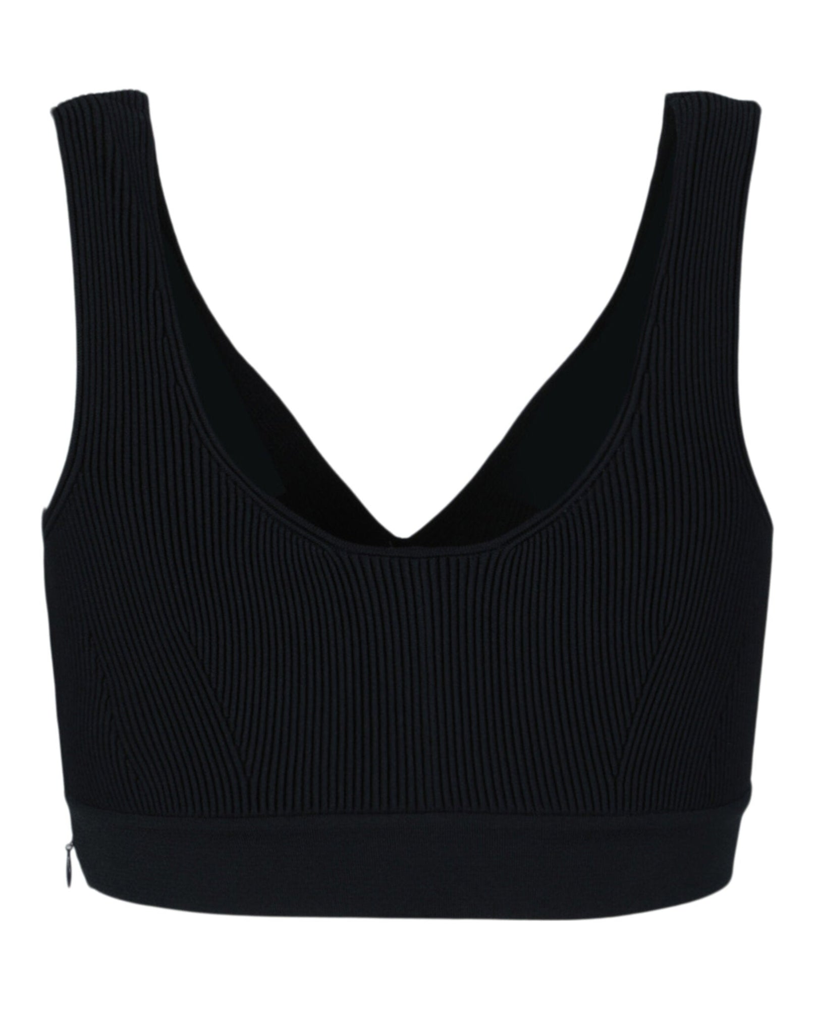 Alexander McQueen | Ribbed Cropped Top