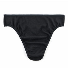 Eco Rx High Cut Thong | Black