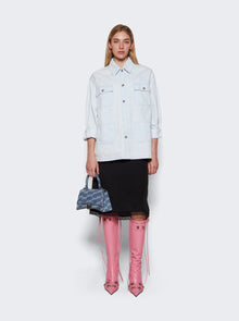 Women | Balenciaga | Tall Cagole High Heel Boot | Pink