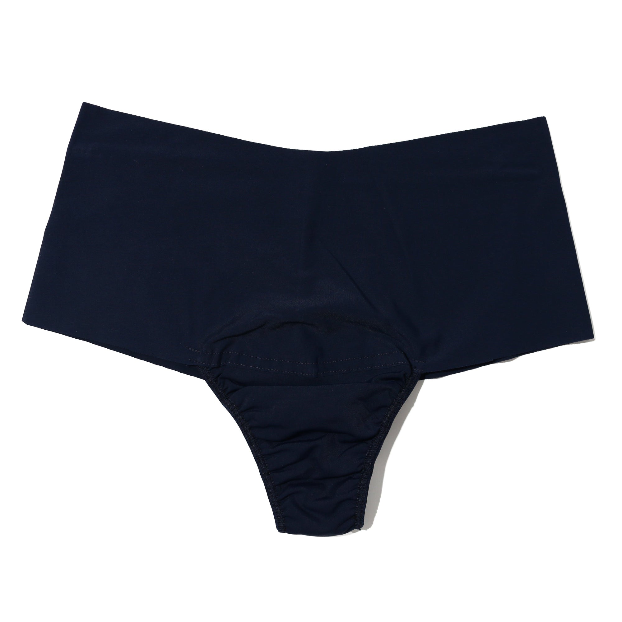 BreatheSoft Hi-Rise Thong | Blackberry Crumble (Blue)