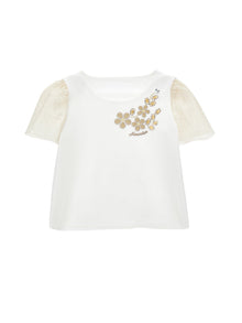 Girls | Mikado Set | Cream/Gold
