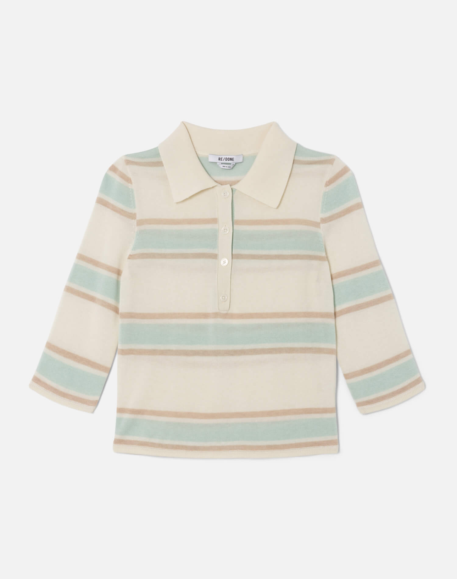 Womens | The Range Polo | Light Mint Combo