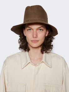 Men | Nick Fouquet | Crow Stitch Hat Pecan | Brown