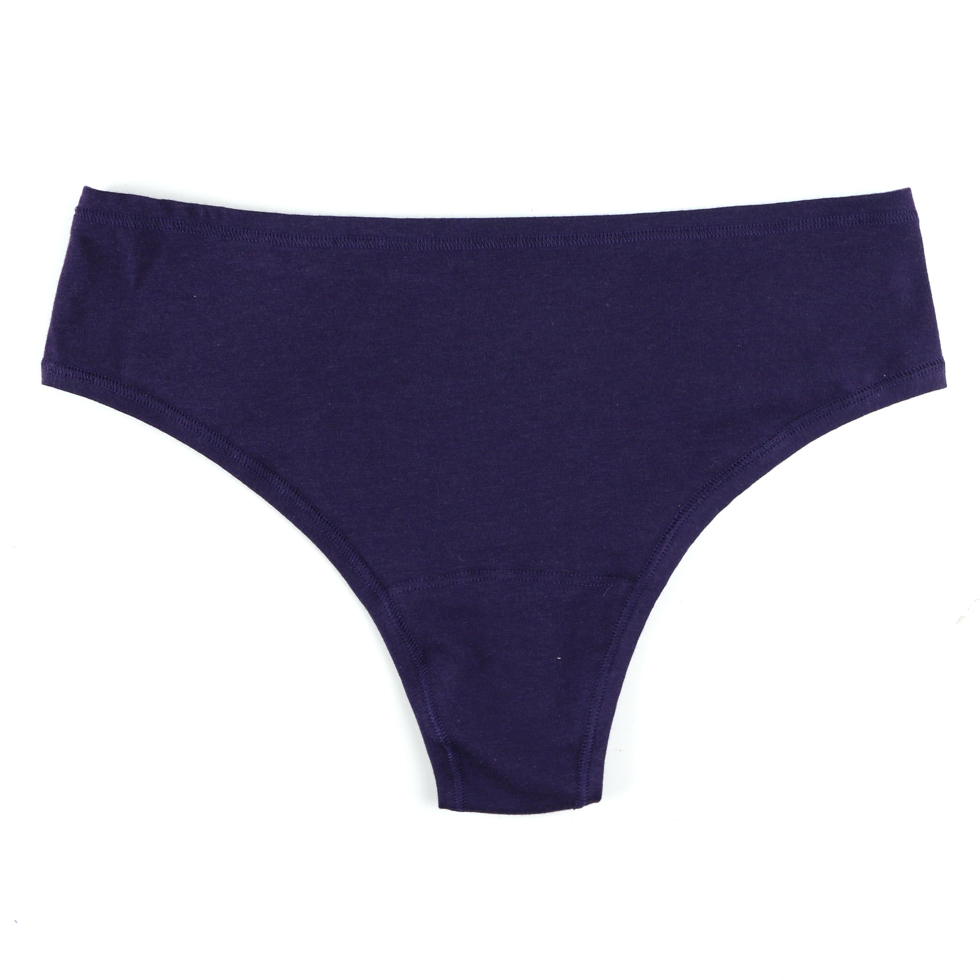 Playstretch Natural Rise Thong | Concord Purple